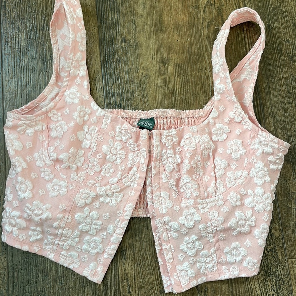 Target corset style top
